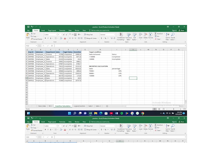 clean, format excel data